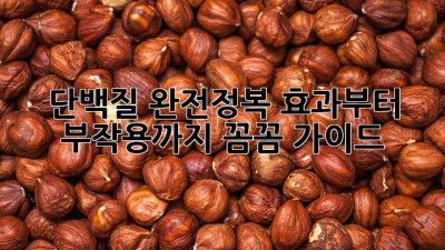 💪 단백질 완전정복! 효과부터 부작용까지 꼼꼼 가이드 🍳